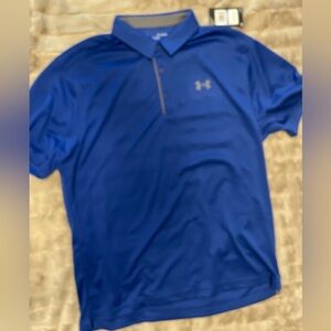 New with tags under armour golf shirt